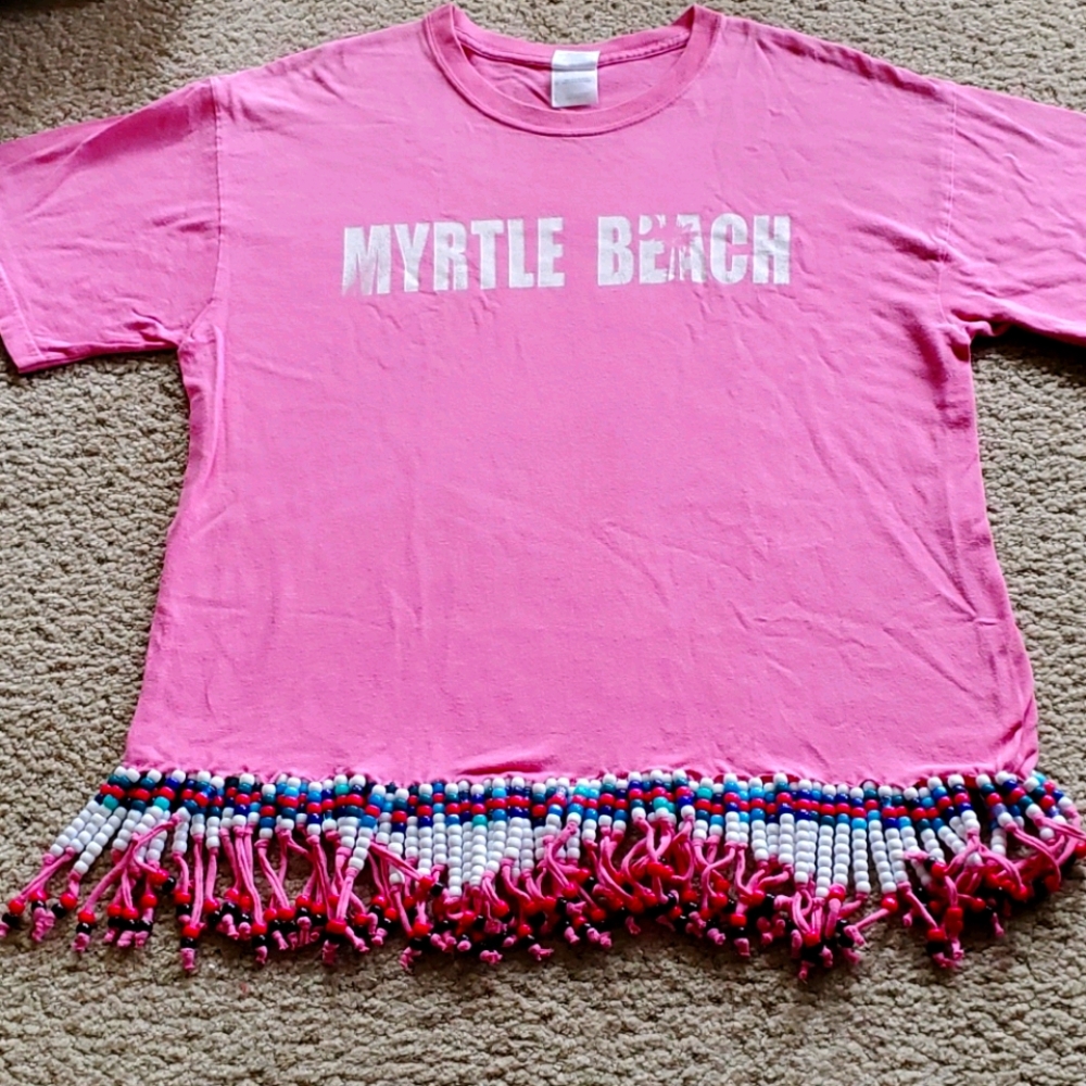 Pink MYRTLE BEACH  T-SHIRT